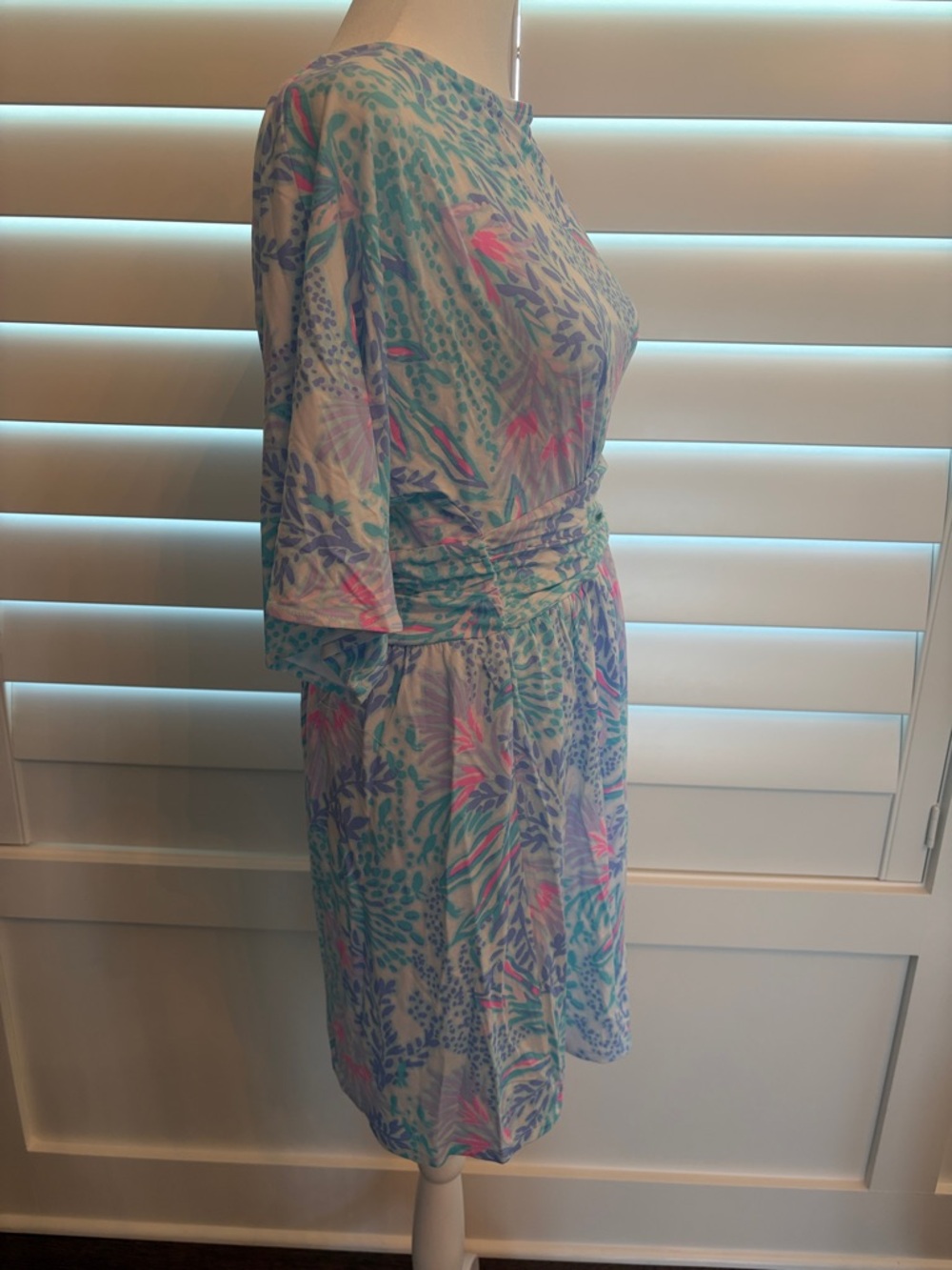 Lilly Pulitzer Parigi Boat Neck Romper -Via Del Mar - Picture 3 of 5